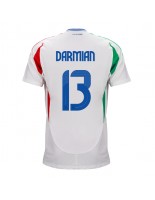 Itálie Matteo Darmian #13 Venkovní Dres ME 2024 Krátký Rukáv